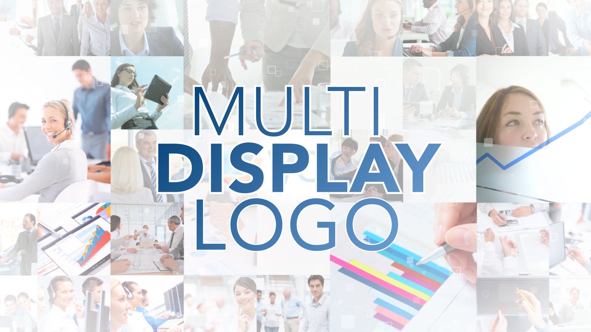 Multi Display Logo After Effects Template