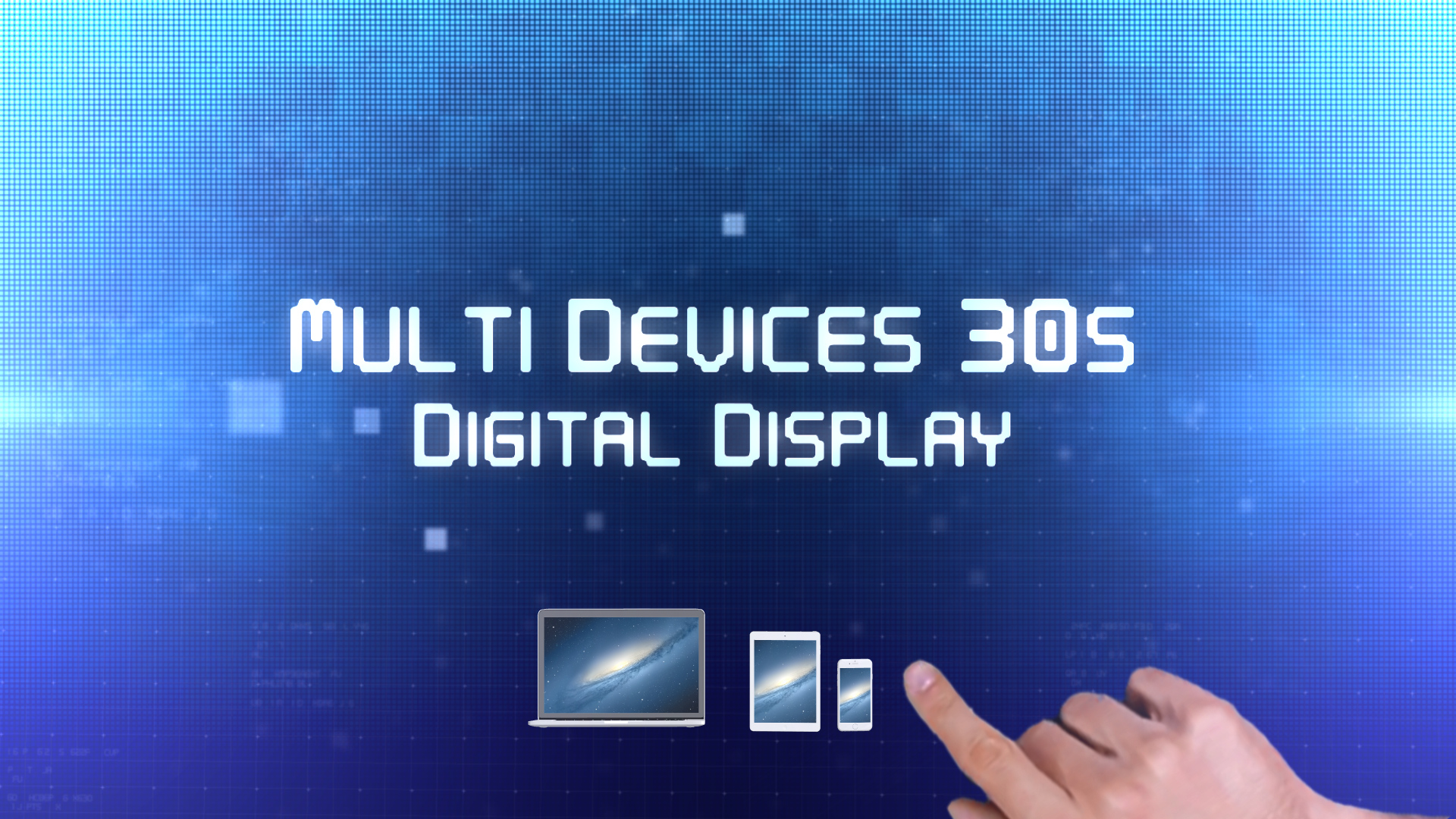 Multi Devices 30s Digital - Final Cut and Apple Motion Template