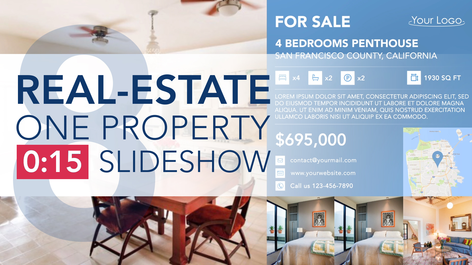 RealEstate One Property 15s Slideshow 8